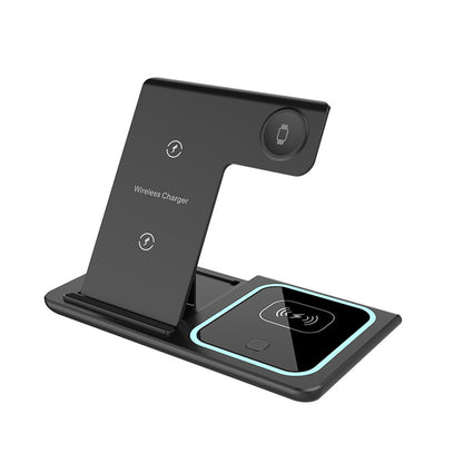 Three in one Wireless Charger Electrical Foldable Wireless Charger