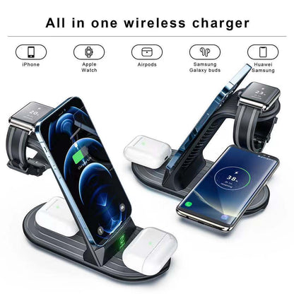Four in one Wireless Charger Mobile Phone IWatch Headset