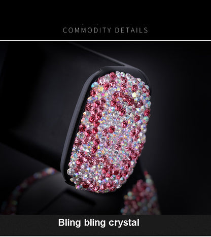 Crystal Rhinestones Degree Car Phone Holder