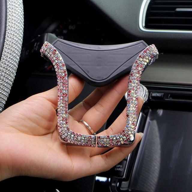 Crystal Diamond Universal Car Holder