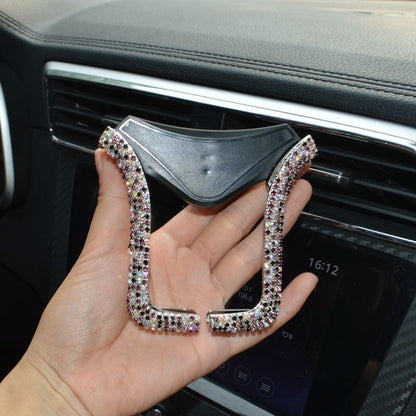 Universal Car Phone Holder with Bing Crystal