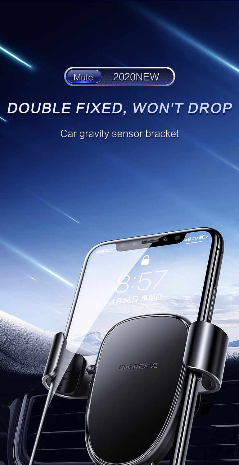 SmartDevil Gravity Car Phone Holder Support Smartphone Car Bracket