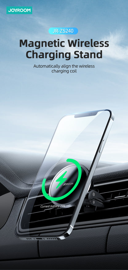 Magnetic Wireless Charger Car Phone Holder