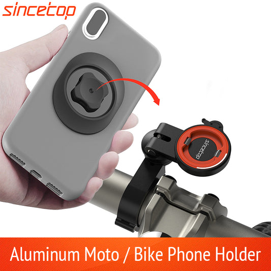 Aluminum Bike Mobile Phone Holder Adjustable