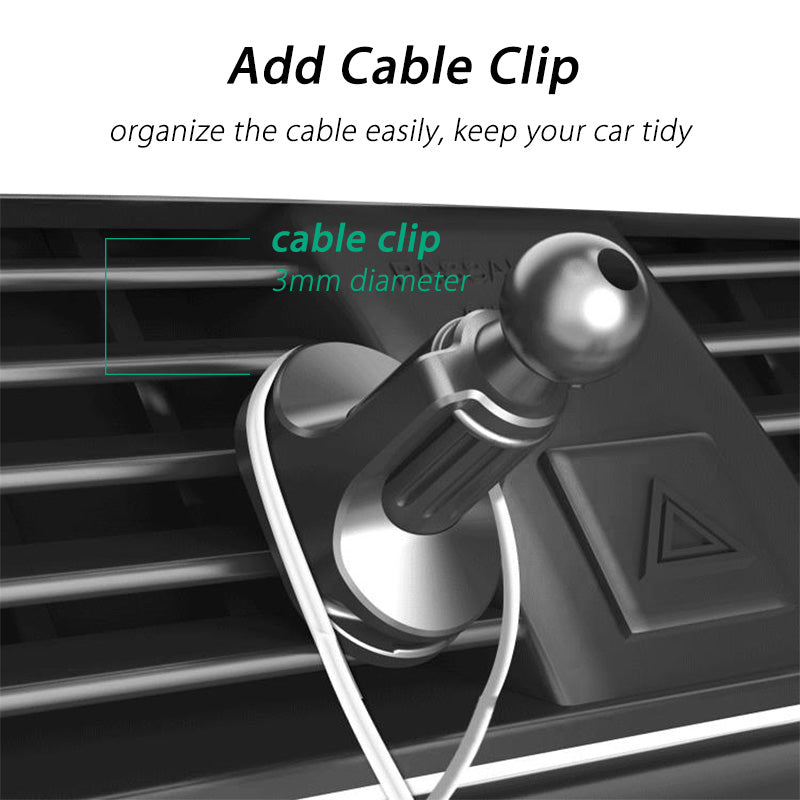 Car Phone Holder Stand with Metal Hook Clip