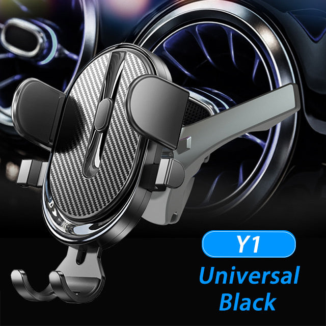 Car Phone Holder Stand with Metal Hook Clip