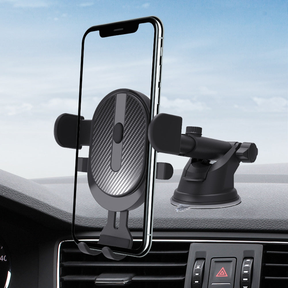 360° Car Phone Holder Adjustable Suction Cup Type Smartphone Stand
