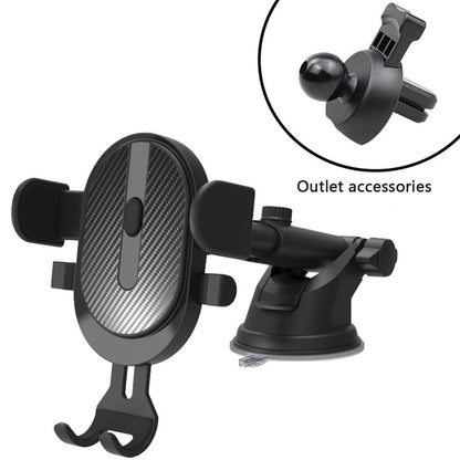 360° Car Phone Holder Adjustable Suction Cup Type Smartphone Stand