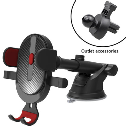 360° Car Phone Holder Adjustable Suction Cup Type Smartphone Stand