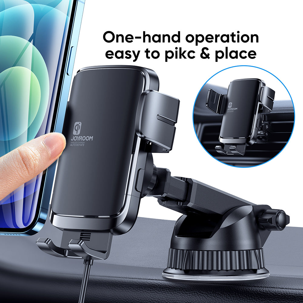 Car Phone Holder Wireless Charging