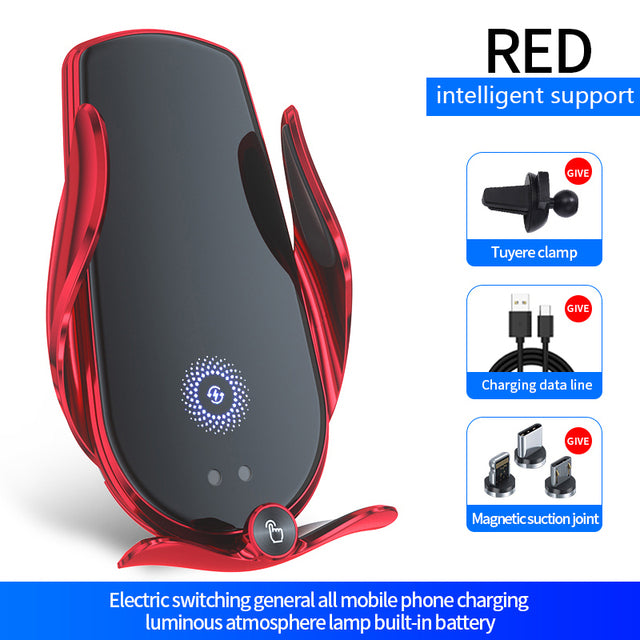 Car Phone Holder Wireless Fast Charger