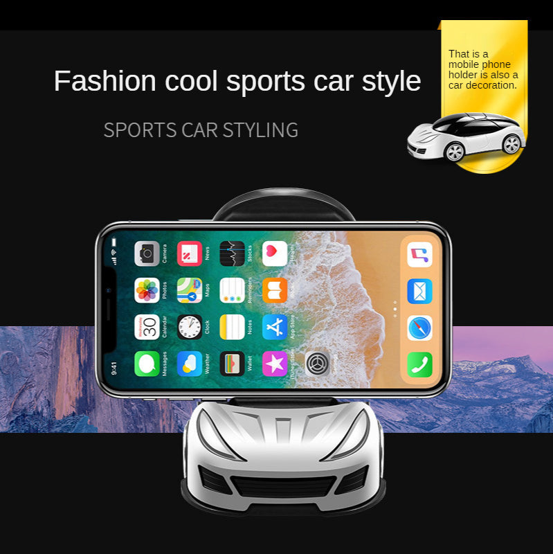 New Car Mobile Phone Holder Super Running Car Model Decoration