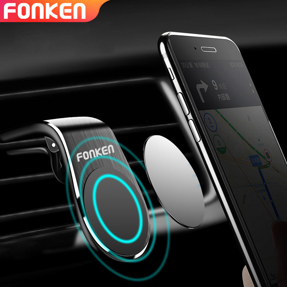 Magnetic Car Phone Holder Air Vent Clip