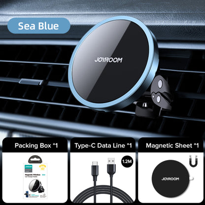 15W Qi Magnetic Wireless Car Charger Phone Holder