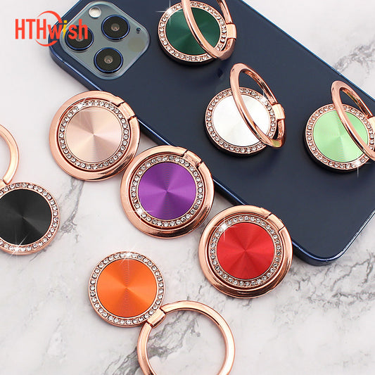 Rotatable Phone Holder Finger Ring  Magnet