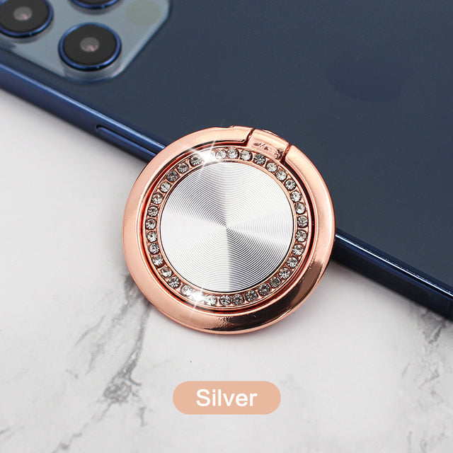 Rotatable Phone Holder Finger Ring  Magnet