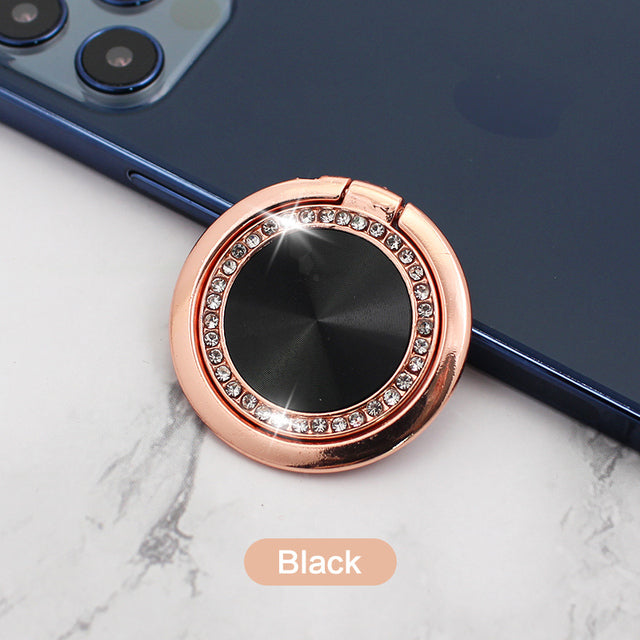 Rotatable Phone Holder Finger Ring  Magnet