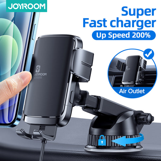 Car Phone Holder Wireless Charging