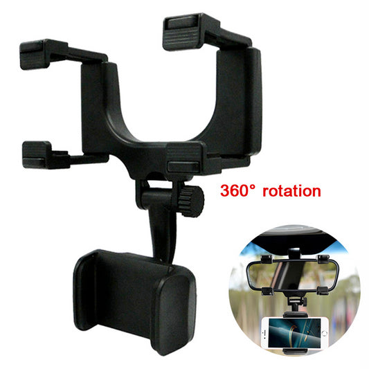 Car Rearview Mirror Mount Phone Holder