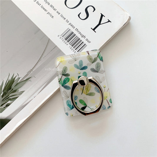 Glossy Pink Marlbe Phone Finger Ring Support