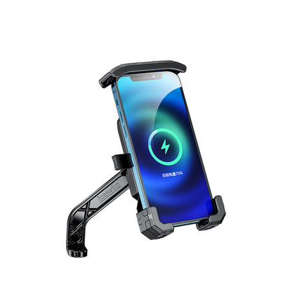 Motorcycle Phone Holder 15W Wireless Charger