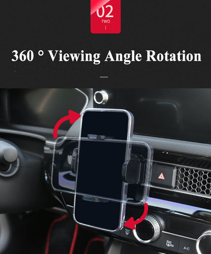 Car Phone Holder Gravity Car 360 View Air Vent Mount Stand Holder