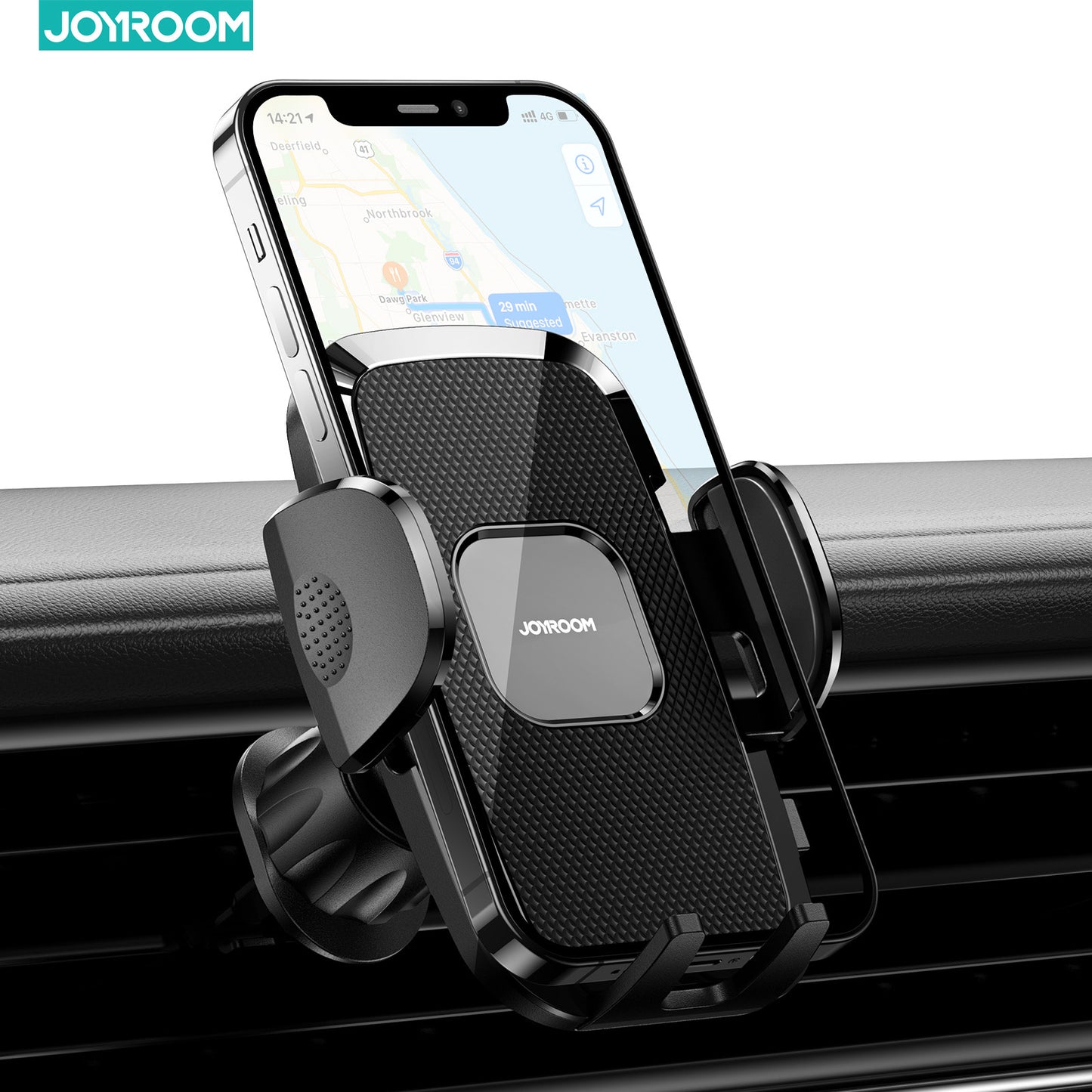 Dashboard Phone Holder for Car  Widest View 9in Flexible Long Arm