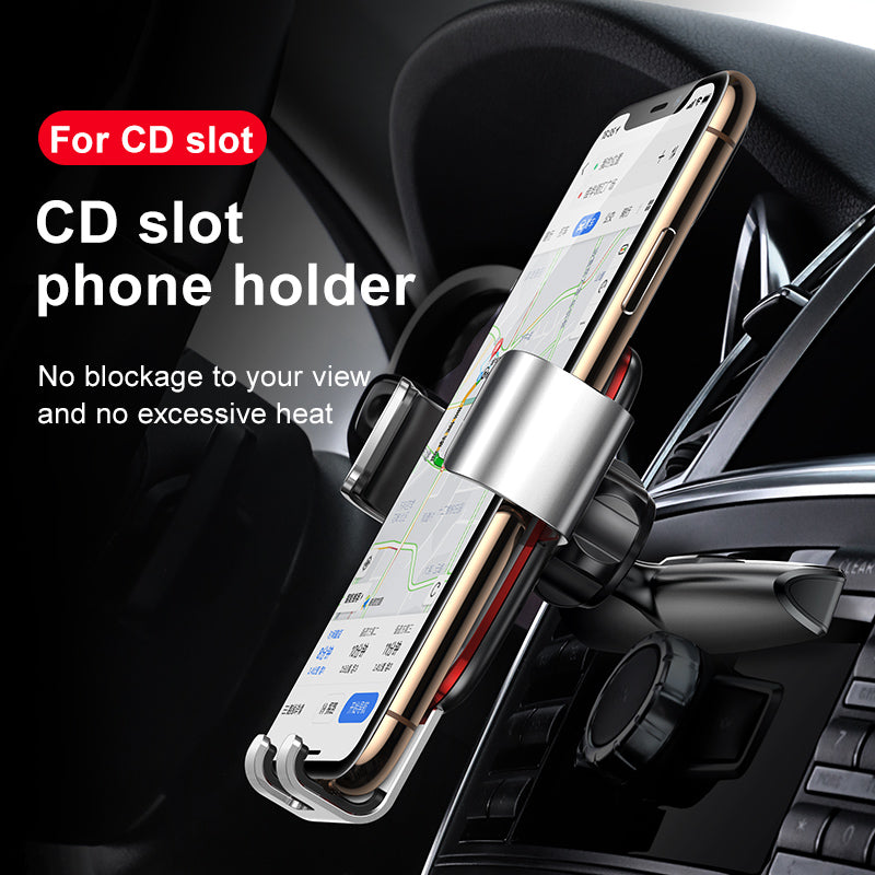 Baseus Gravity Car Phone Holder in CD Slot Universal Car Holder