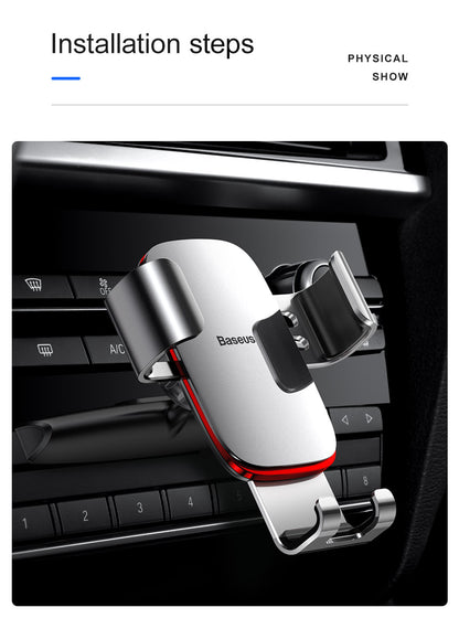 Baseus Gravity Car Phone Holder in CD Slot Universal Car Holder