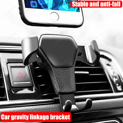 Car Phone Holder Air Socket Mount Clip