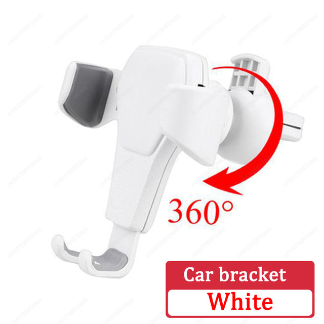 Car Phone Holder Air Socket Mount Clip