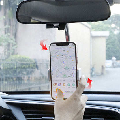 360° Rearview Mirror Phone Holder