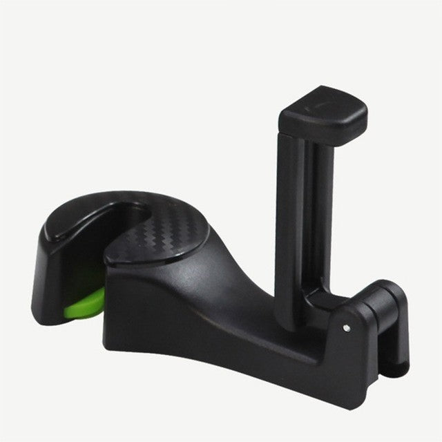 2 in 1 Car Headrest Hook with Phone Holder