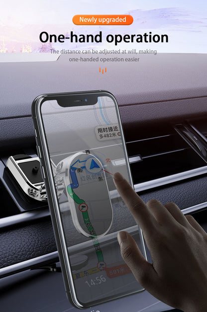 Hidden Car Phone Holder Magnetic Phone