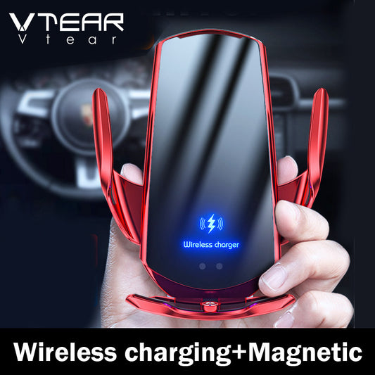 Universal Magnetic Car Phone Holder Wireless Charger 15w