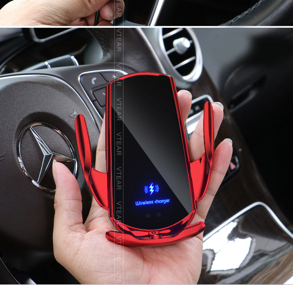 Universal Magnetic Car Phone Holder Wireless Charger 15w