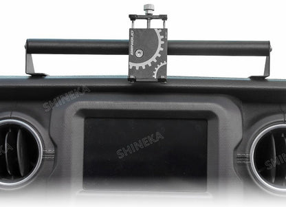 SHINEKA GPS Bracket For Jeep Gladiator JT 2018+ Car Mobile Phone Support Holder