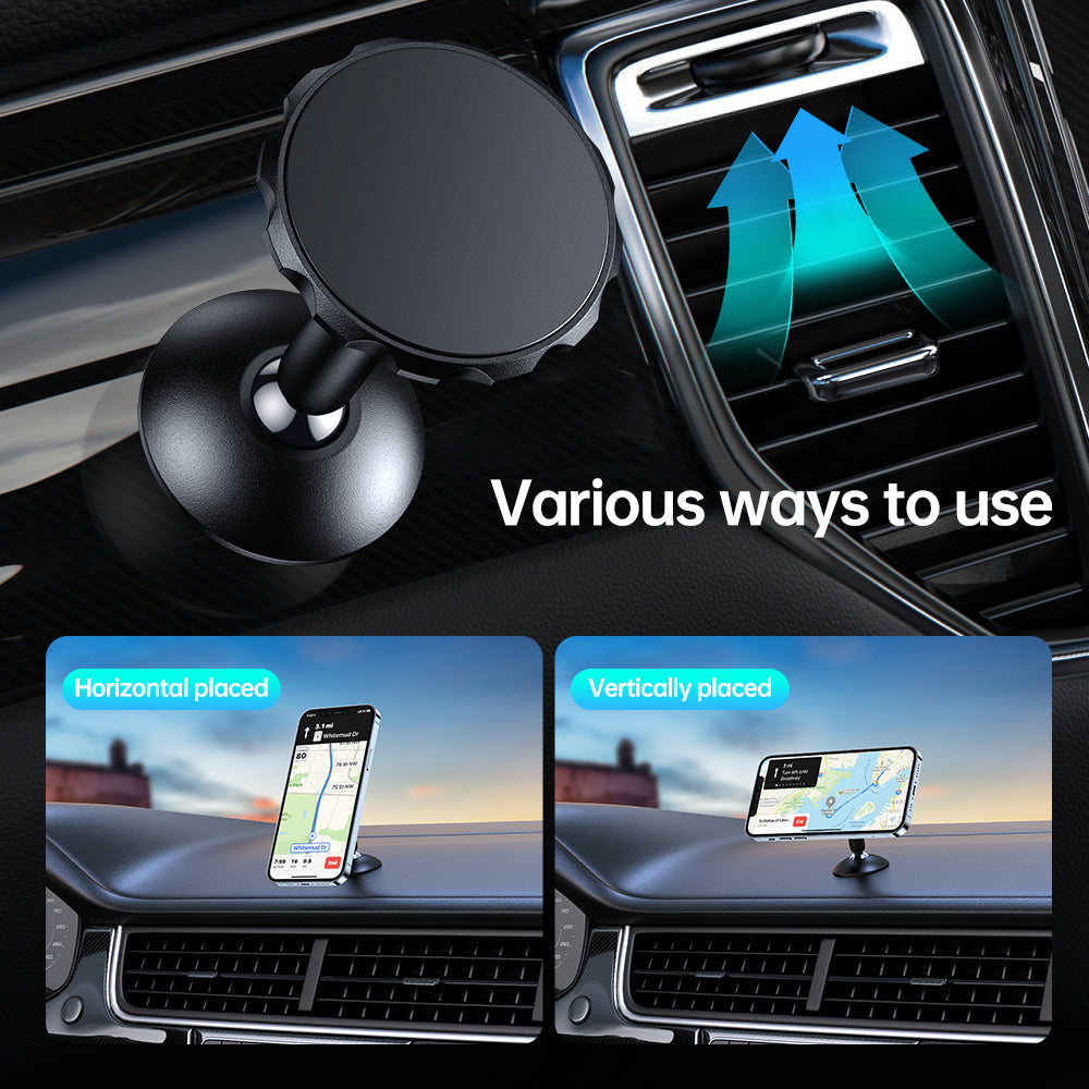 AUFU Magnetic Phone Holder in Car Stand Magnet Cellphone Bracket Car Magnet