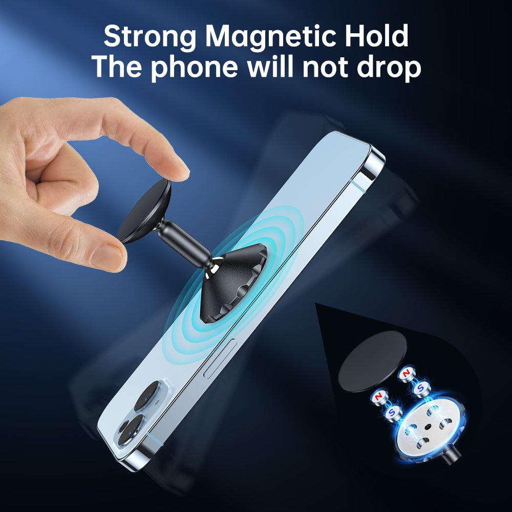 AUFU Magnetic Phone Holder in Car Stand Magnet Cellphone Bracket Car Magnet