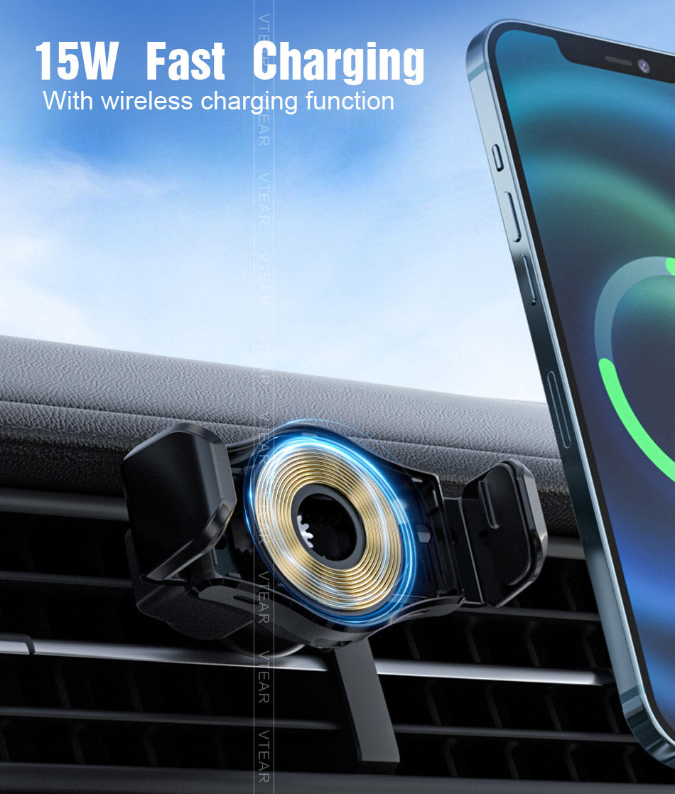 Car Phone Holder Wireless Charger Car Mount