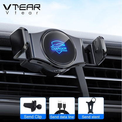 Car Phone Holder Wireless Charger Car Mount