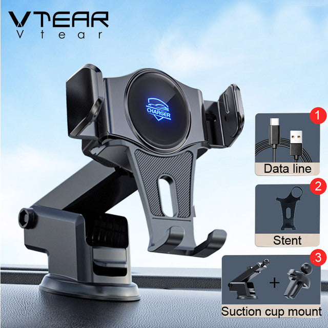 Car Phone Holder Wireless Charger Car Mount