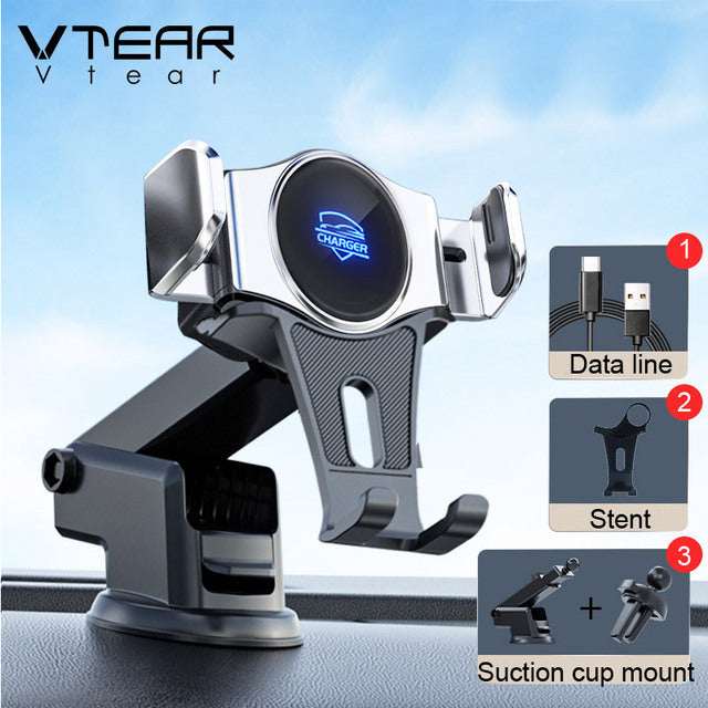 Car Phone Holder Wireless Charger Car Mount