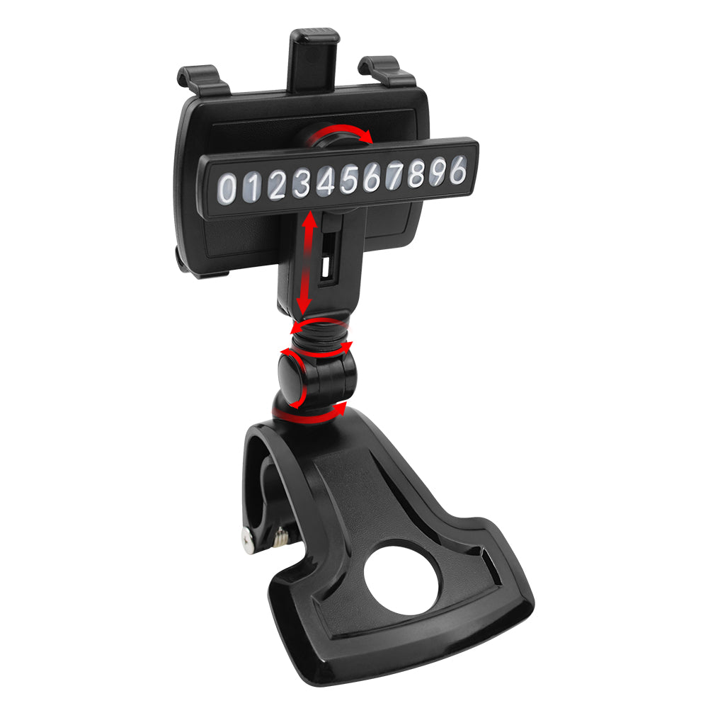 1400 Degree Rotatable Car Phone Holder for 3-7.2 Inches