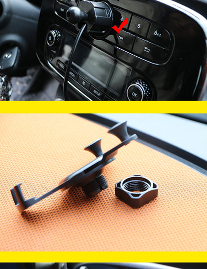 Car Mobile phone holder Car navigation charging support For Mercedes Benz