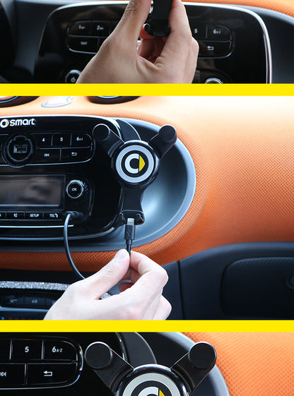 Car Mobile phone holder Car navigation charging support For Mercedes Benz