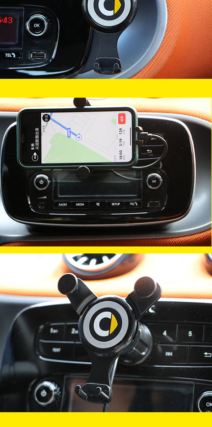 Car Mobile phone holder Car navigation charging support For Mercedes Benz