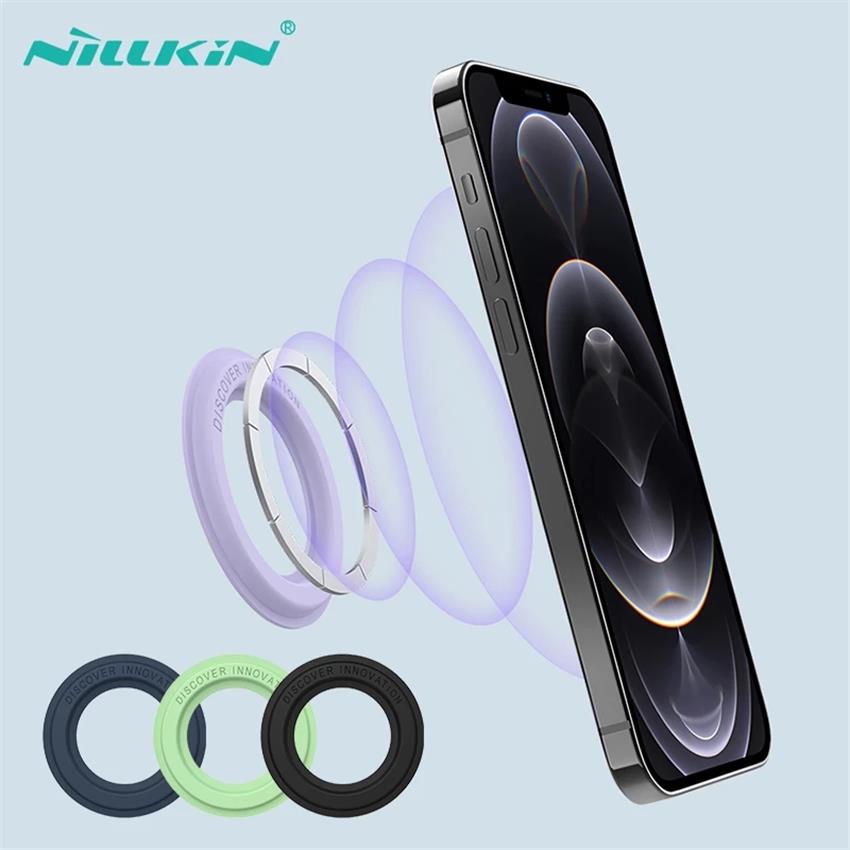 Magnetic Holder For iPhone 13 / 12 Pro Max Nillkin Silicone Magnet