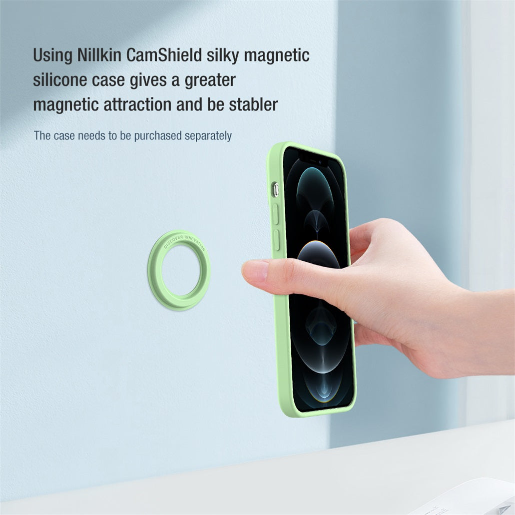 Magnetic Holder For iPhone 13 / 12 Pro Max Nillkin Silicone Magnet