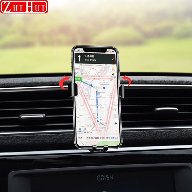 Car Mobile Phone Holder Air Vent Outlet Clip GPS Stand
